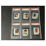 1969 Topps Decals PSA Graded Lot Jackson + More