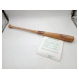 Bill Mazeroski Signed Baseball Bat COA