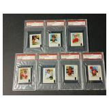 1969 Topps Decals PSA Graded Lot Pete Rose + More