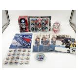Vintage NHL Collectibles Mini Helmets Autographs