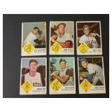 1963 Fleer Baseball Koufax/Yastrzemski/Mays/More