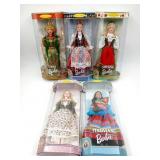 Barbie Dolls of the World Lot of (5)