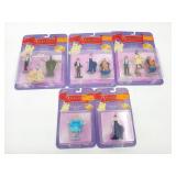 Galoob Anastasia 1997 NIB Figures Lot of 5