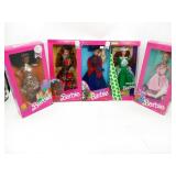 Barbie Dolls of the World Collection Lot