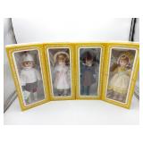 Effanbee NIB 4 Doll Lot of Seasons Vintage