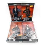 Harley-Davidson Barbie + Ken (x4)