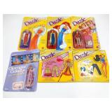 1980s Dazzle Dolls Lot  w/Outfits Mattel