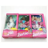 Barbie Western Fun Nia + (2) Different Barbies