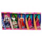 Barbie Dolls of the World Lot of (5)