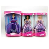 Barbie Beautiful Gowns Doll Lot of (3)