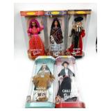 Barbie Dolls of the World Lot of (5)