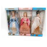 Barbie Dolls of the World Princess Collection (x3)
