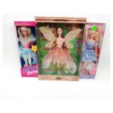 Barbie Fairy Dolls Lot of (3)