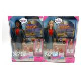 Working Woman Barbie (2) Versions Doll Lot