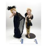 Franklin Mint Marilyn Monroe lot of two w/COA
