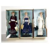 Franklin Mint Diana Princess of Wales Doll Lot NIB