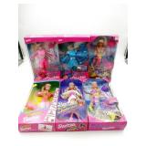 Rollerblade Hot Skatin Flying Hero Barbie Lot