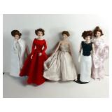 Franklin Mint Jackie Kennedy Porcelain Lot