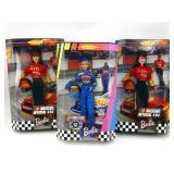 Barbie NASCAR Collector Dolls Lot of (3)