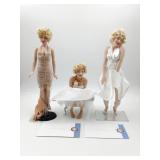 Franklin Mint Marilyn Monroe 7 year itch/more