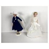 Franklin Mint Princess Grace Vinyl Doll Lot