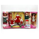 Barbie Holiday Sisters Set + 3 Festives Lot