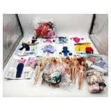 Barbie Doll + Outfits/Accessories Lot