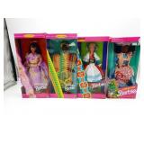 Barbie Dolls of the World Lot of (4)
