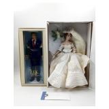 Franklin Mint JFK Jackie Wedding Doll Lot NRFB