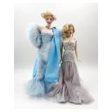 Franklin Mint Marilyn Monroe lot of two dolls