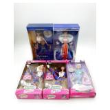 Olympic Barbie Themed Lot of (5)