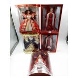 Holiday Barbie Lot of 5 Early 2000s NIB