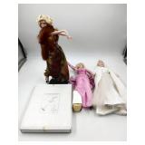 Franklin Mint Marilyn Monroe Pink dress/Eve/more