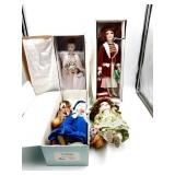 Lot of (5) Collectible Dolls Ashton-Drake/More