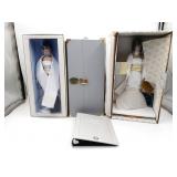 Franklin Mint Jackie Kennedy Doll + Wardrobe Lot