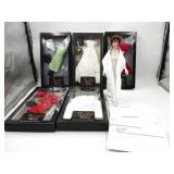 Franklin Mint Jackie Doll w/Ensembles Lot