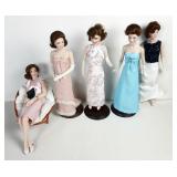 Franklin Mint Jackie Kennedy Porcelain Lot