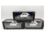 Terminator 1:24 Die-Cast 1977 Plymouth Fury (x3)