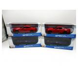 2015 Ford Mustang 1:18 Scale Die-Cast Lot of (4)