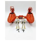 Star Wars Vintage Twin Cloud Car w/Pilots Figures