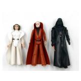 Star Wars Vintage Obi Wan/Darth Vader/Leia Figures