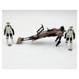 Star Wars Vintage Biker Scouts/Speeder Bike