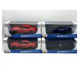 2015 Ford Mustang 1:18 Scale Die-Cast Lot of (4)