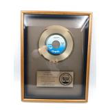 Blondie Heart of Glass Framed Gold Record