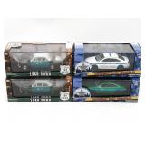 Greenlight 1:43 Scale Police Cars w/Chase/GM