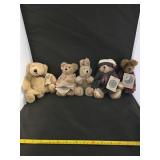 Lot of 5 Boyds Bears