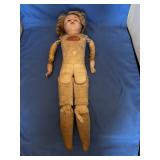 Antique Premiere Germany Metal Head Doll -
