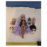 Lot of LOL Dolls/Figures - 6