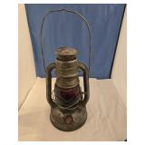 Dietz 'City of Reading' Red Globe Railroad Lantern