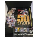Topps Football 50 years Poster & NFL & World